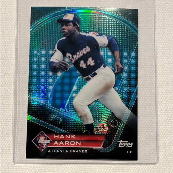 2011 Topps Prime Nine Refractors - Sandy Koufax, Hank Aaron & Mickey Mantle - Picture 4 of 7